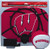 NCAA Wisconsin Badgers Kids Slam Dunk Hoop Set, Red, Small