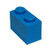LEGO Parts and Pieces: Blue (Bright Blue) 1x2 Brick x100
