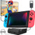 Nintendo Switch Dock Portable Switch Charging Dock TV Switch Docking Station Replacement for Nintendo Switch with 4K HDMI USB 3.0 Port and 3.5 Headphone Jack 2020 Upgraded Version (Black)