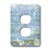 3dRose lsp_39068_6 Ocean Sparkle 2 Plug Outlet Cover
