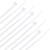 uxcell Nylon Cable Ties 8 Inch Self-Locking Zip Ties 0.13 Inch Width White 100pcs