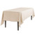 LinenTablecloth 60 x 126-Inch Rectangular Polyester Tablecloth Beige