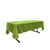 LA Linen Polyester Poplin Rectangular Tablecloth 60 by 144" , Lime