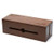 Changsuo Cable Management Box Wooden Cord Organizer Box for Extension Cord Power Stripe Surge Protector Wire Management Concealer Organizer Cover Hider for Desktop Home Office Kitchen (Dark Brown)