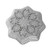 Nordic Ware Sweet Snowflakes Shortbread Pan, Metallic