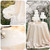 72" Sparkly Ivory Sequin Tablecloth, Round Sequin Tablecloth, Sequin Table Cloths Sparkly Ivory Table Sequin Linens for Wedding