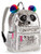 Panda Sequin Backpack for Girls - Panda Backpack with 2 Way Sequins