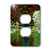 3dRose LLC lsp_23318_6 Peacock Reflections, 2 Plug Outlet Cover