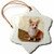 3dRose Pembroke Welsh Corgi Snowflake Porcelain Ornament, 3-Inch