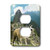 3dRose Lsp_87068_6 Peru, Machu Picchu, Llama - Sa17 Mgl0018 - Miva Stock 2 Plug Outlet Cover