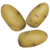 Stress Relief Squeezable Foam Potato Set of 3