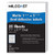 Milcoast White Adhesive 1-1/2" x 2-1/2" Oval Shaped Labels - for Laser/Inkjet Printers - 450 Labels (25 Sheets)
