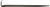 Mayhew Select 75101 16-Inch Rolling Head Pry Bar
