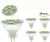 JKLcom MR11 GU4 LED Bulbs,GU4 Base Flood Light Bulb, 3W, White 6000K,15LEDS 5630SMD LED Halogen Replacement Bulb,20W Halogen Equivalent, 4Pack