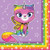 Amscan Rainbow Butterfly Unicorn Kitty 5" X 5" Beverage Napkins (16)