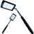 WBOY Telescoping LED Lighted Inspection Mirror 360 Swive For Extra Viewing Common tools
