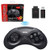 Retro-Bit Sega Genesis 2.4 GHz Wireless Controller 8-Button Arcade Pad for Sega Genesis Original/Mini, Switch, PC, Mac  Includes 2 Receivers & Storage Case - Black