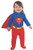 Rubie's Baby's DC Comics Superhero Style Baby Superman Costume, Multi, 0-6 Months