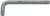 Hazet 2115-T8 T8 Torx Offset Screwdriver