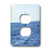 3dRose lsp_39064_6 Sailboat Off Sanibel Island 2 Plug Outlet Cover