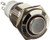 Uxcell Thread Indicative LED SPDT Latching Metal Push Button Switch, 16mm