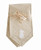 Mud Pie 4285004 Pineapple Napkin Set, White