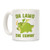 LookHUMAN OH LAWD SHE COMIN' Dragon White 11 Ounce Ceramic Coffee Mug