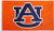 NCAA Auburn Tigers 3-by-5  Foot Flag A U Orange Background with Grommets