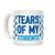LookHUMAN Tears Of My Students White 11 Ounce Ceramic Coffee Mug