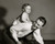 Posterazzi Side profile of a son riding on his father's back Poster Print (18 x 24)