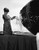 Posterazzi Side Profile of a Young Woman Breaking a Champagne Bottle at an Airplane Inauguration 1966 Poster Print, (18 x 24)