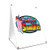 A-Frame Sidewalk Strawberry Funnel Cakes Sign with Graphics On Each Side | 24" X 36" Print Size