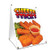 A-Frame Sidewalk Cheese Sticks Sign with Graphics On Each Side | 18" X 24" Print Size