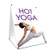 A-Frame Sidewalk Hot Yoga Sign with Graphics On Each Side | 18" X 24" Print Size