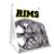 A-Frame Sidewalk Rims Sign with Graphics On Each Side | 18" X 24" Print Size