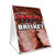 A-Frame Sidewalk BBQ Brisket Sign with Graphics On Each Side | 18" X 24" Print Size