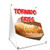 A-Frame Sidewalk Tornado Fries Sign with Graphics On Each Side | 18" X 24" Print Size