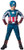 Rubies Marvel Comics Collection: Captain America: The Winter Soldier Fiber-Filled Retro Suit Captain America Costume, Child Large