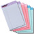 TOPS Prism Plus 100% Recycled Legal Pad, 5 x 8 Inches, Perforated, Assorted Colors: Pink, Orchid, Blue, Narrow Rule, 50 Sheets per Pad, 6 Pads per Pack, 72 Pads per Carton (63016)