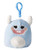 Justice Yeti Squishmallow Keychain