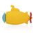 Nuby Submarine Bath Squirter Toys - 6M+, Yellow