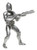 Star Wars Saga Legends 2003 Silver Clone Trooper - 84540 Action Figure