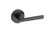 Kwikset 91550-012 Montreal Round Bed/Bath Lever, Venetian Bronze