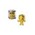 Funko Pop Movies: Guardians of the Galaxy - Gold Chrome Star-Lord Collectible Figure, Multicolor