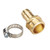 Rainwave RW-91M5/8 5/8 Repairer Brass Male Hose End Replacement