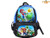 Super Mario (Mario Flying Yoshi) and (Mario Luigi Wario) Full Size School Backpack 17"