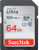 SanDisk 64GB Ultra SDXC UHS-I Memory Card - 100MB/s, C10, U1, Full HD, SD Card - SDSDUNR-064G-GN6IN