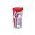 Tervis 1229920 Fresno State Bulldogs College Pride Tumbler with Wrap and Red Lid 16oz, Clear