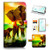 for Samsung Note 10, Galaxy Note 10, Designed Flip Wallet Phone Case Cover, A21690 Elephant Family 21690