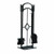 Pleasant Hearth Diamond 5 pc Toolset Fireplace Tool Set, Black